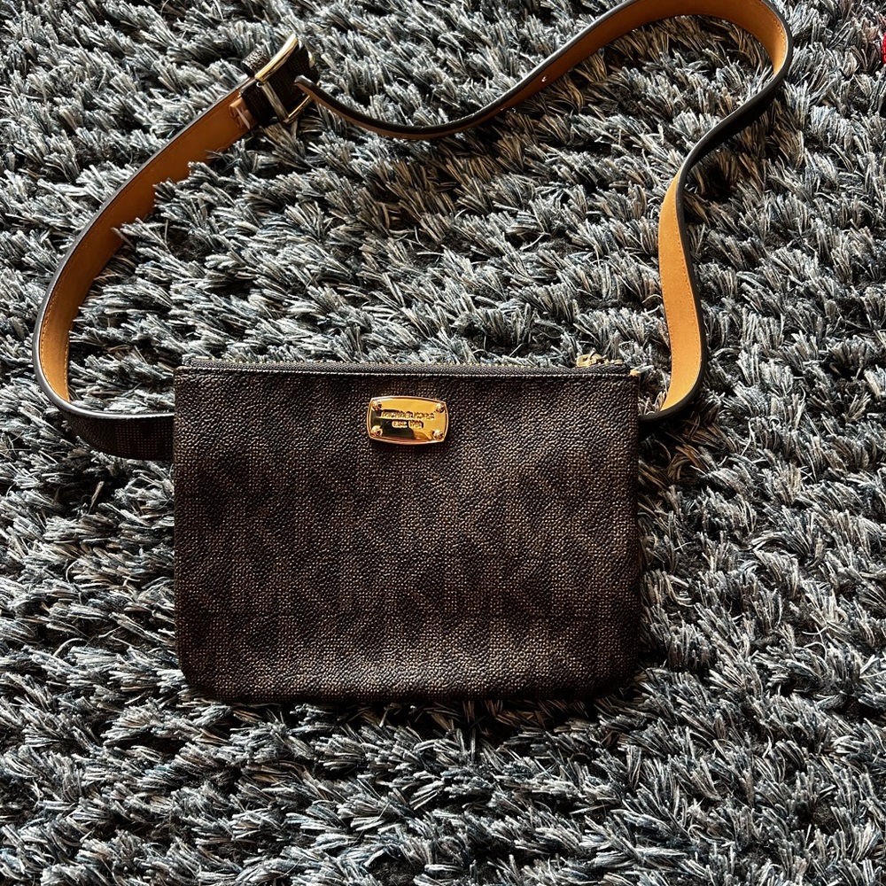 Michael Kors mini belt bag.